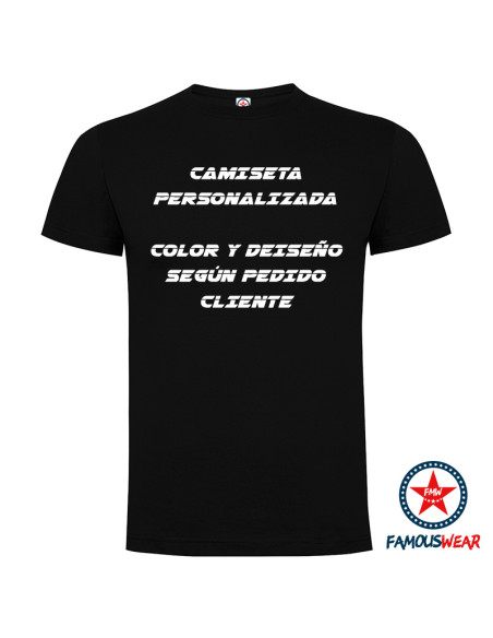Merchandising Personalizado - Comprar Camiseta Personalizada en FAMOUSWEAR